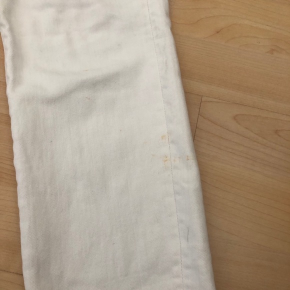 MOTHER White The Looker Ankle Crop Skinny Pants - Picture 11 of 12